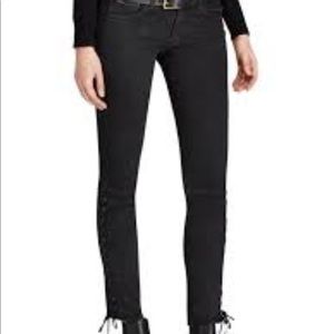 Ralph Lauren Tompkins lace up jeans